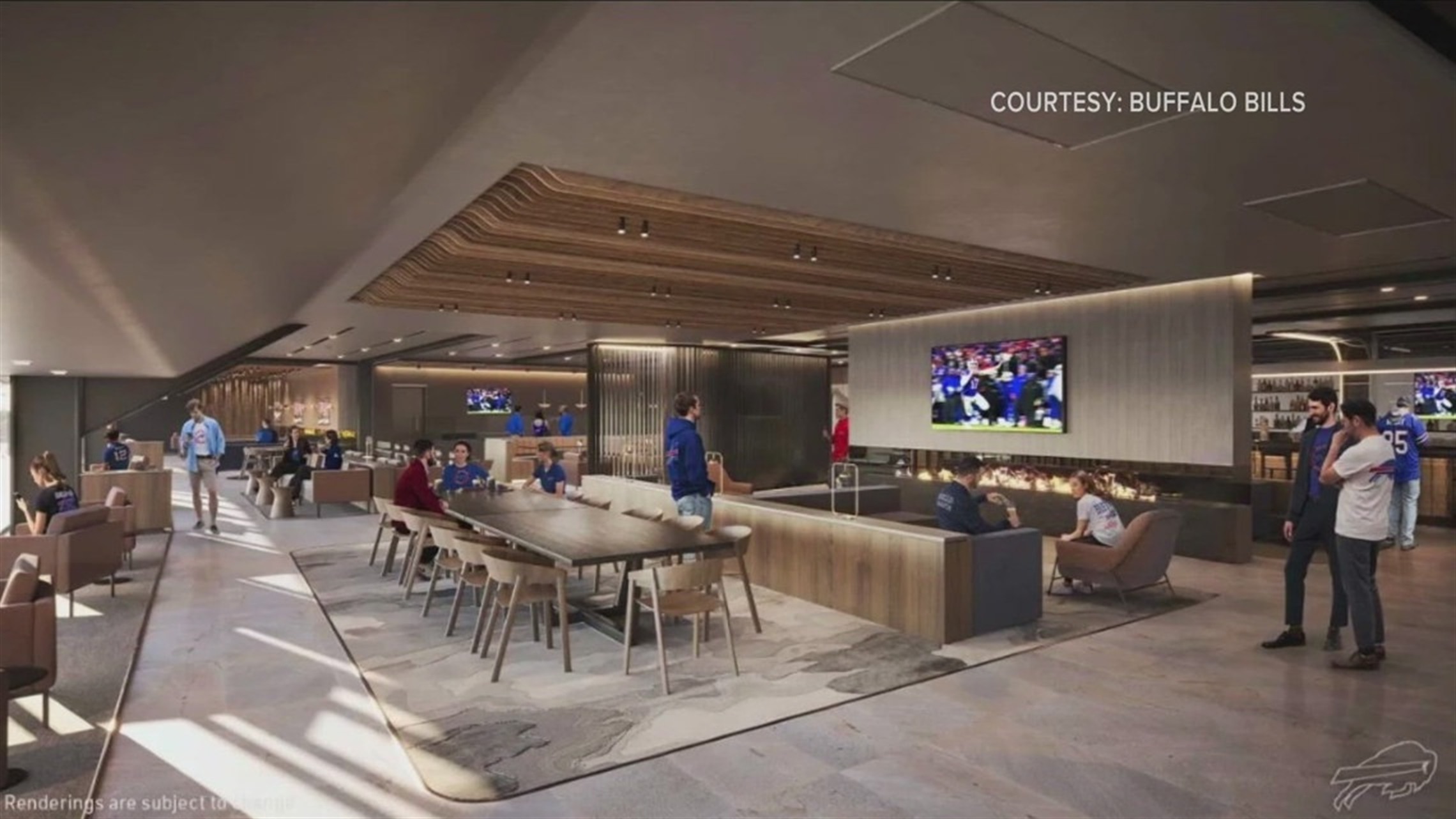 Founders Club at the new Highmark Stadium